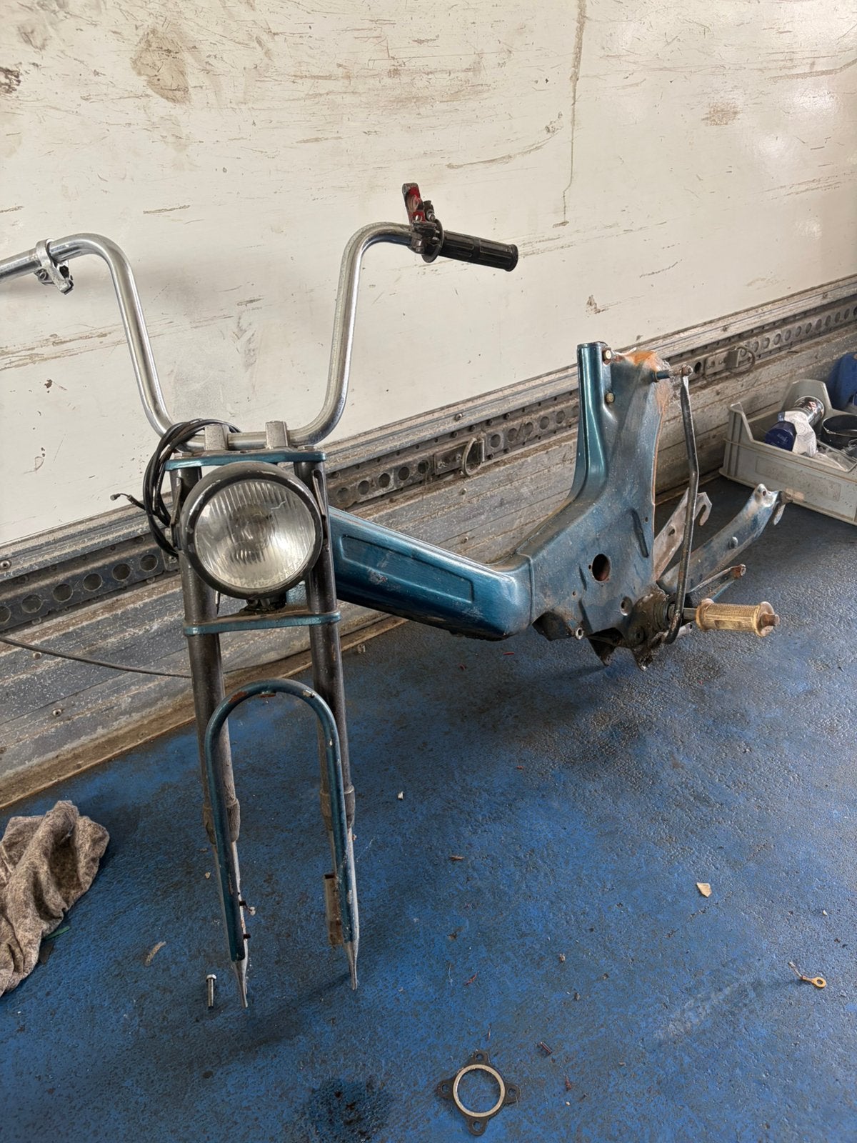 Puch maxi S frame, Fietsen en Brommers, Ophalen, Gebruikt, Frame