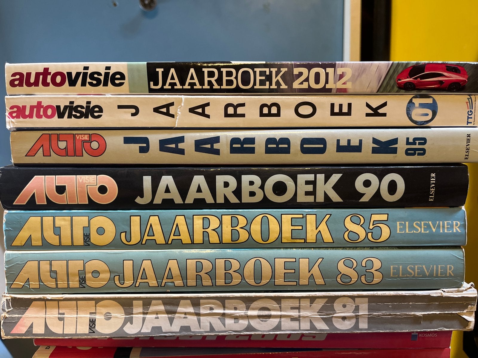 Autovisie Jaarboeken - Diverse jaren, Boeken, Ophalen, Gelezen, Algemeen