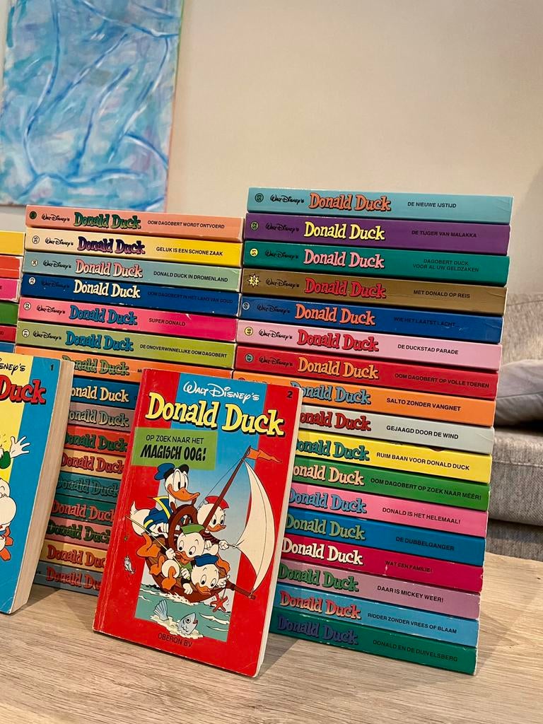 Donald Duck Pockets 1 t/m 53 COMPLEET | 2e Serie | 1e druk!, Boeken, Complete serie of reeks, Ophalen of Verzenden, Gelezen