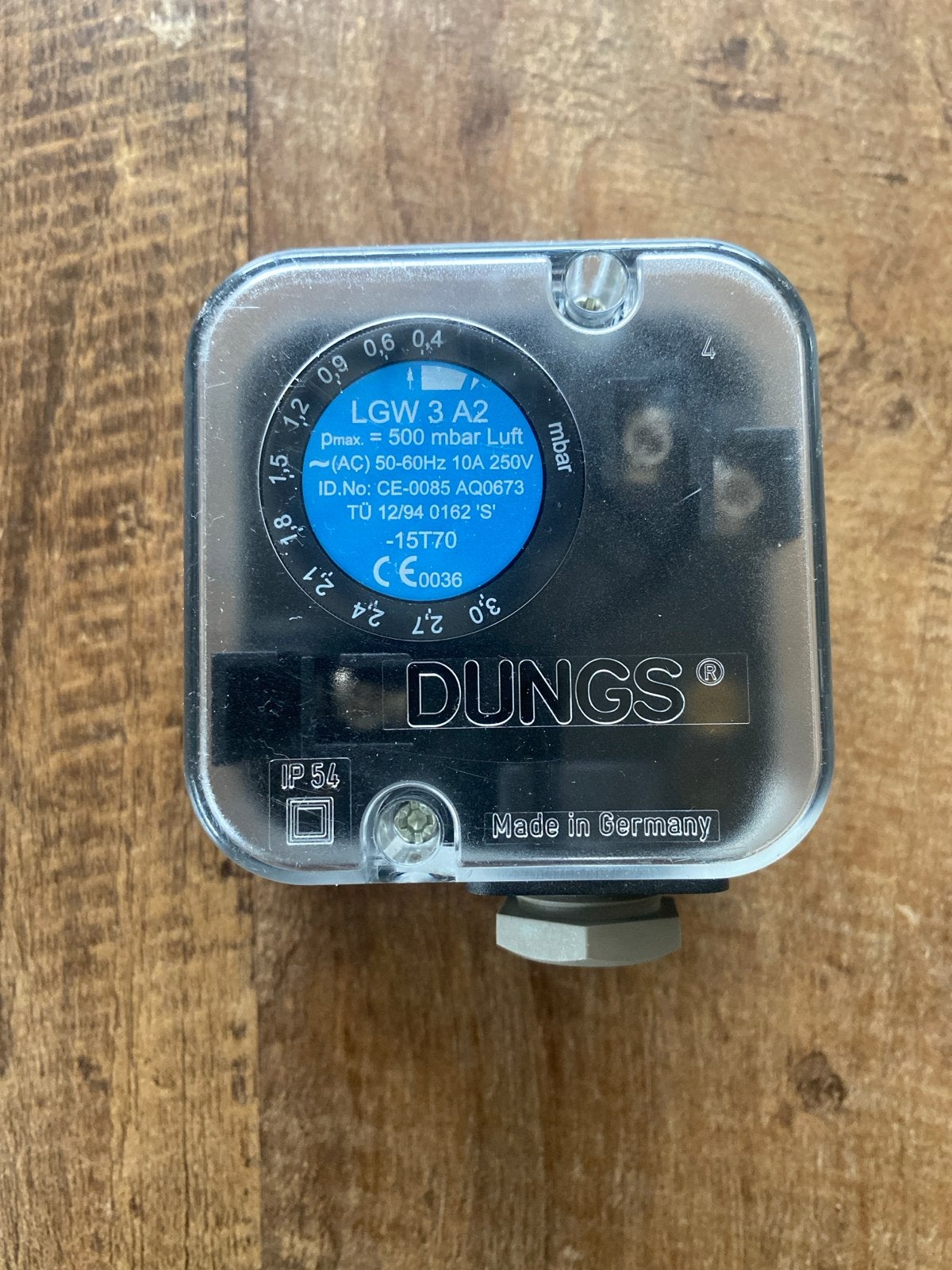DUNGS LGW 3 A2 Drukverschilschakelaar Nieuw, Ophalen of Verzenden, Nieuw