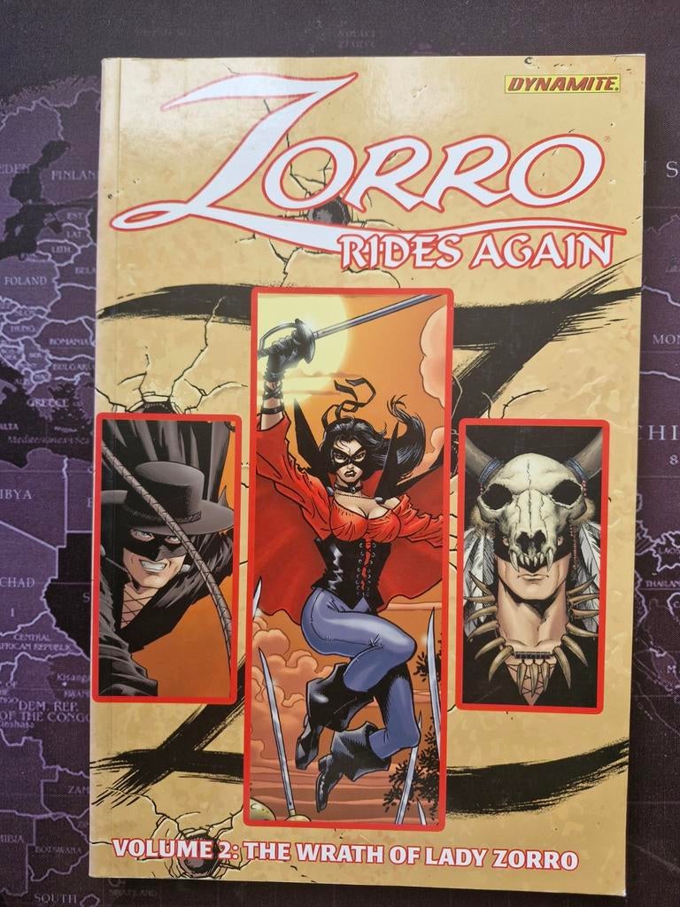 Zorro Rides Again Vol. 2: The Wrath of Lady Zorro comic, Eén comic, Amerika, Matt Wagner, John K. Snyder III, Ophalen of Verzenden