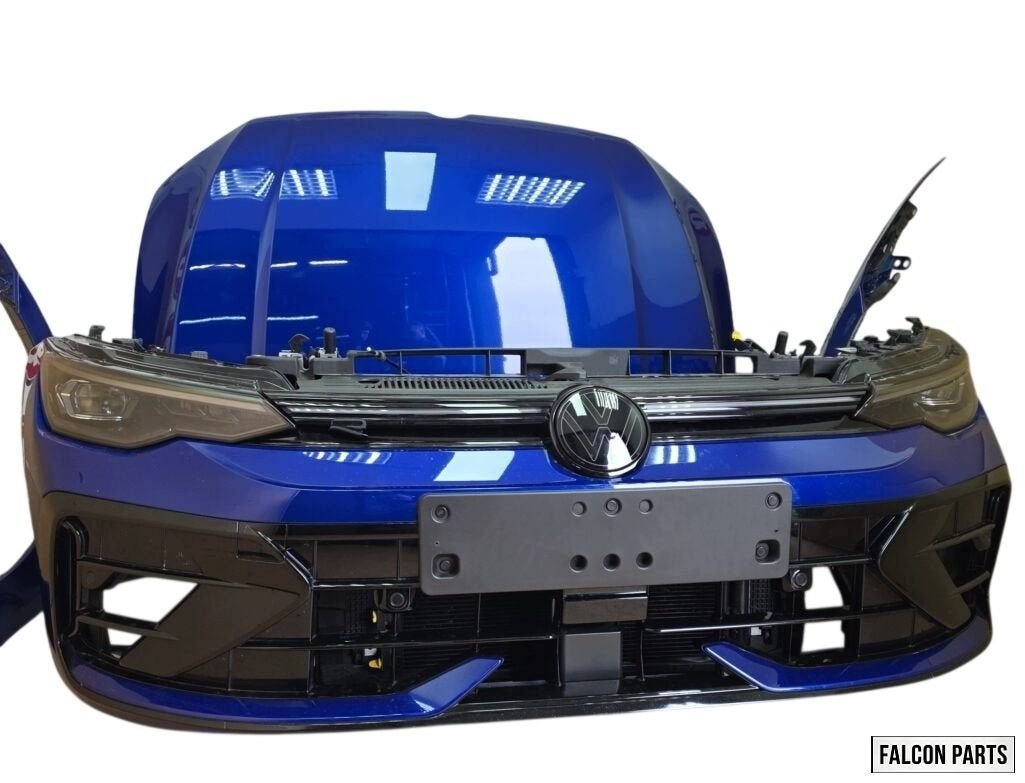 GOLF 8 VIII R FACELIFT. VOORBUMPER, MOTORKAP, ZIJSCHERMEN, L, Gebruikt, -, Volkswagen, -