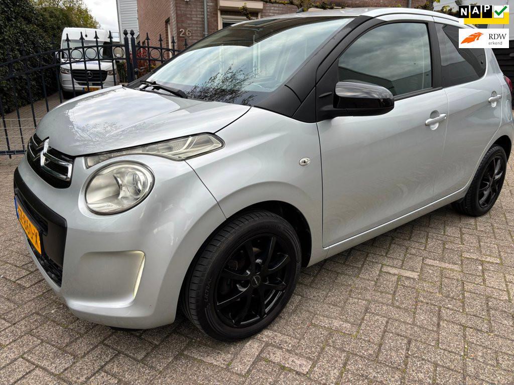 Citroen C1 1.0 e-VTi Feel Airco 5-deurs, Voorwielaandrijving, Stof, Gebruikt, Automatische klimaatregeling