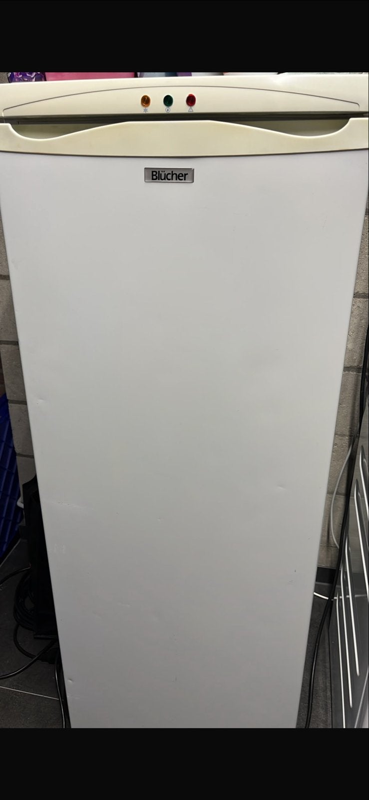 Blücher Diepvrieskast - Werkt nog prima!, Gebruikt, Minder dan 60 cm, 140 tot 160 cm, Vrijstaand