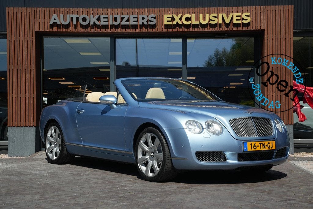 Bentley Continental GTC 6.0 W12 Cabriolet Nederlandse auto,, Automaat, Gebruikt, Bedrijf, Continental GTC