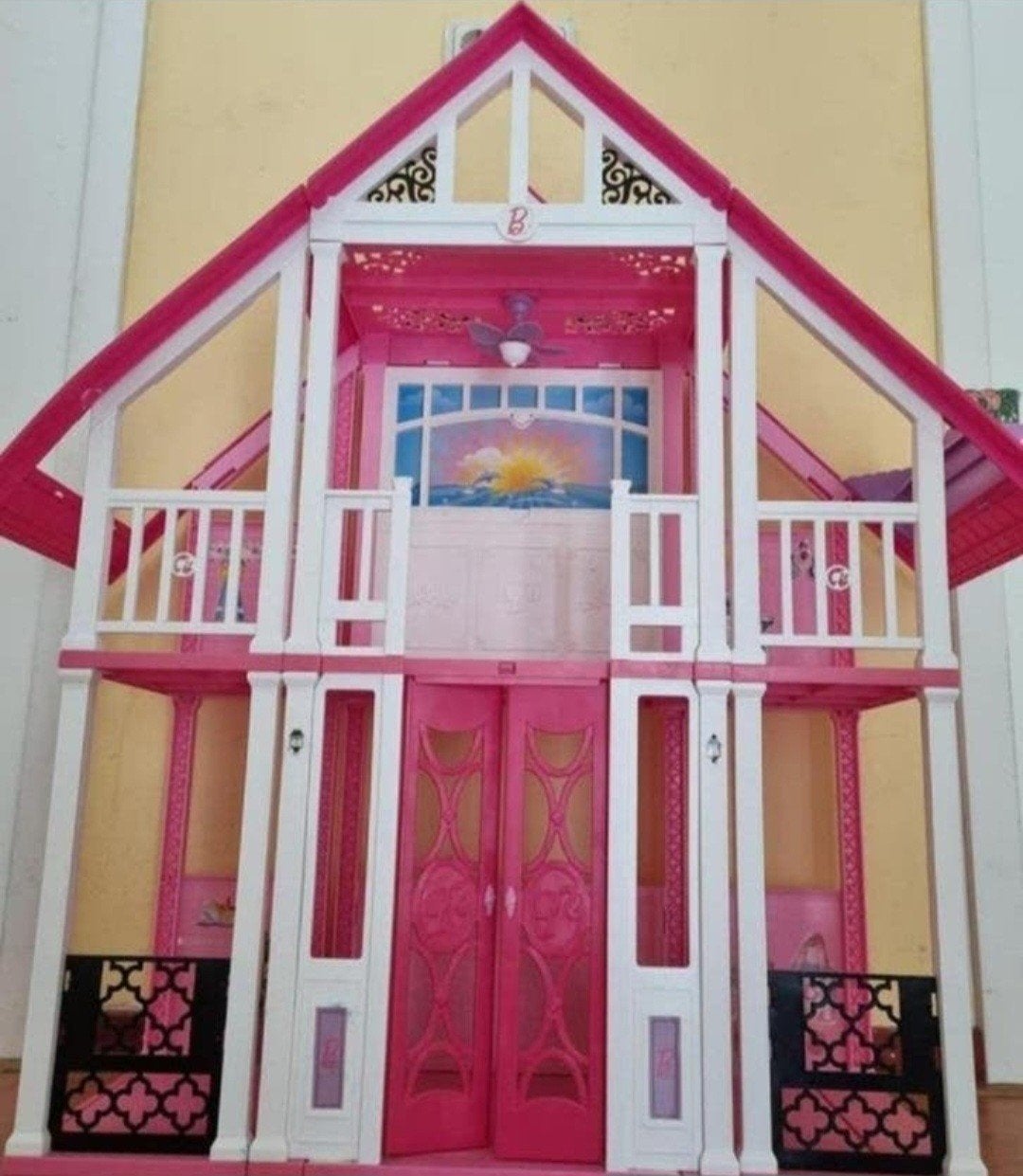 Groot Barbiehuis met meerdere verdiepingen, Kinderen en Baby's, Speelgoed | Poppen, Ophalen of Verzenden, Barbie
