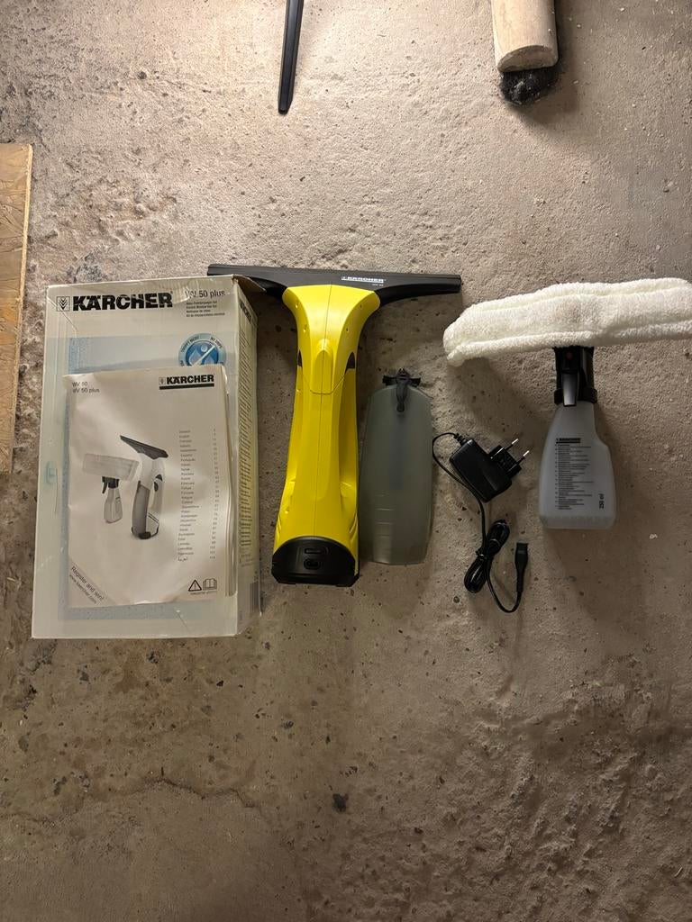 Kärcher WV 50 Plus Ruitenreiniger, Ophalen, Raamwisser of Trekker