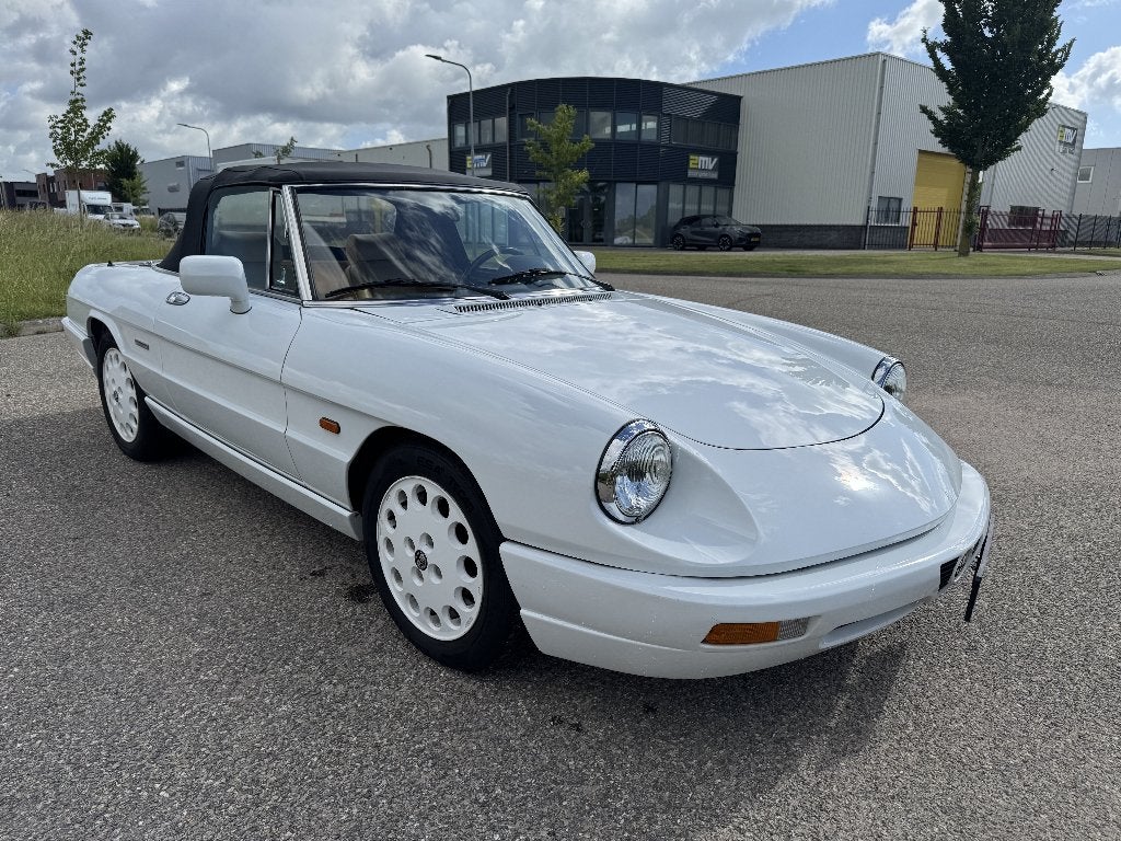 Alfa Romeo Alfa-romeo 2.0 type4, Auto's, Alfa Romeo, Achterwielaandrijving, 4 cilinders, Cabriolet, Wit