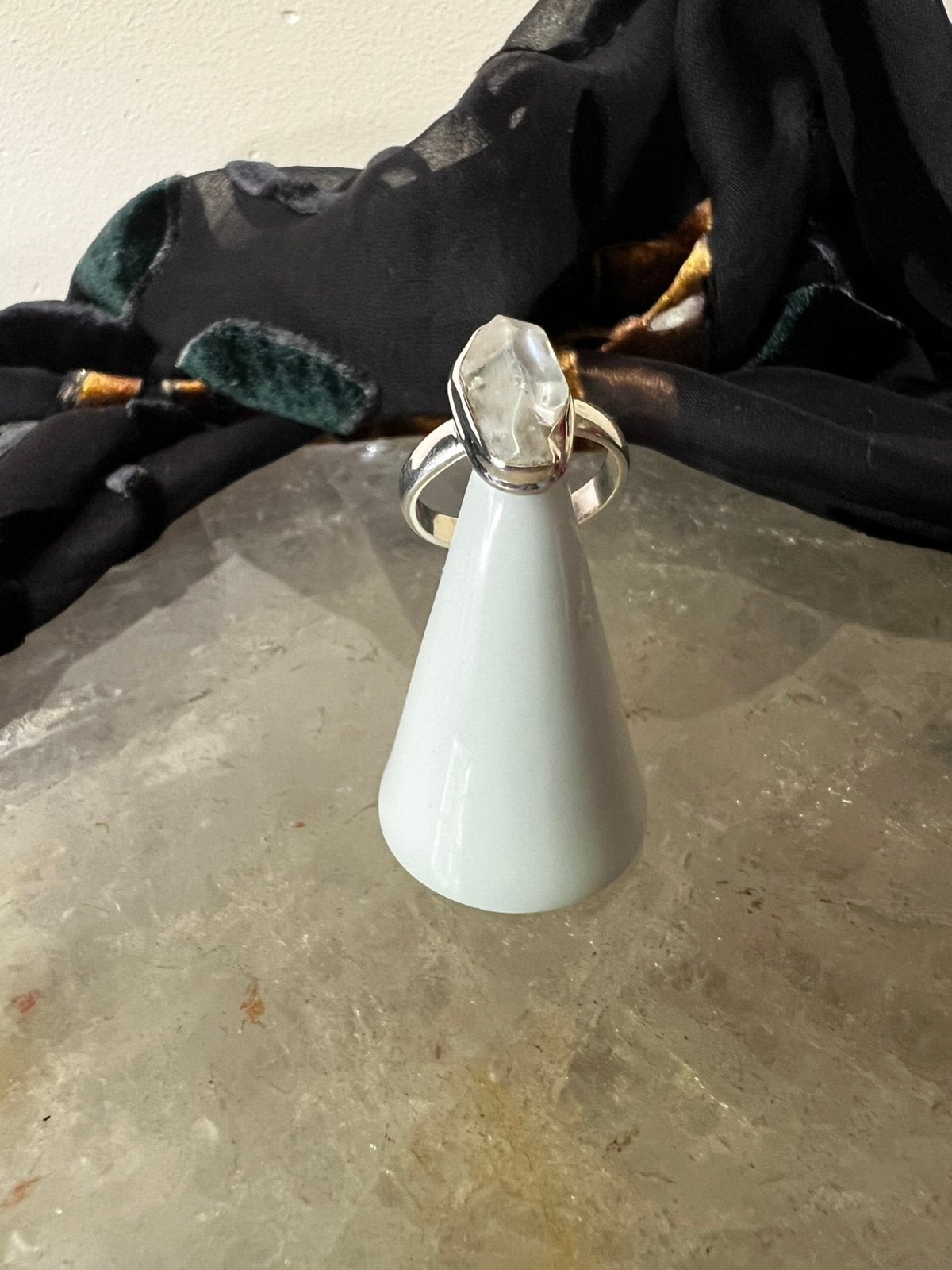 Herkimer diamant beschermt zuivert hoge trilling intuïtie, Magnolia11, Nieuw, Ophalen of Verzenden, 17 tot 18