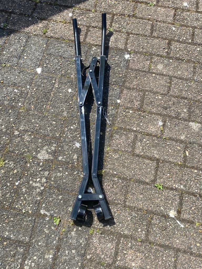Fietsdrager/schaar fietsdrager op trekhaakkogel, Auto diversen, Fietsendragers, Ophalen, 2 fietsen, Zo goed als nieuw, Trekhaakdrager