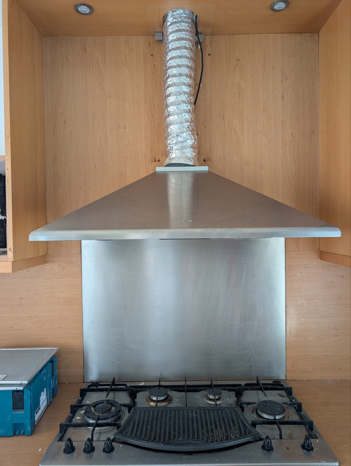 Nieuwe Smeg afzuigkap, al gedemonteerd, direct ophalen!, Ophalen, Nieuw, Inbouw, Wandschouwkap