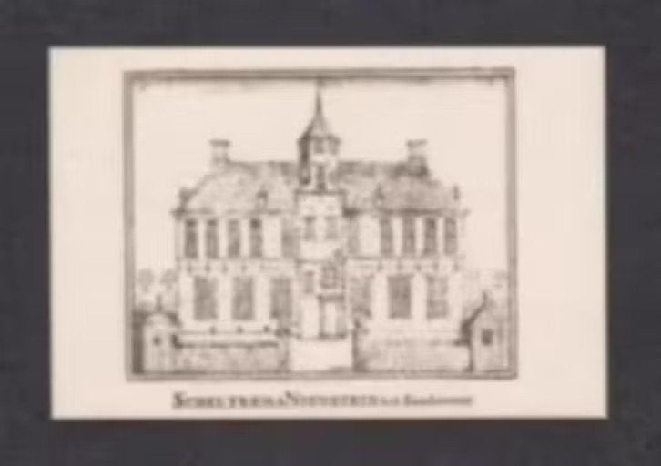 Zandeweer Scheltkema Nyenstein tot Sandeweer., Ophalen of Verzenden, 1960 tot 1980, Ongelopen, Groningen