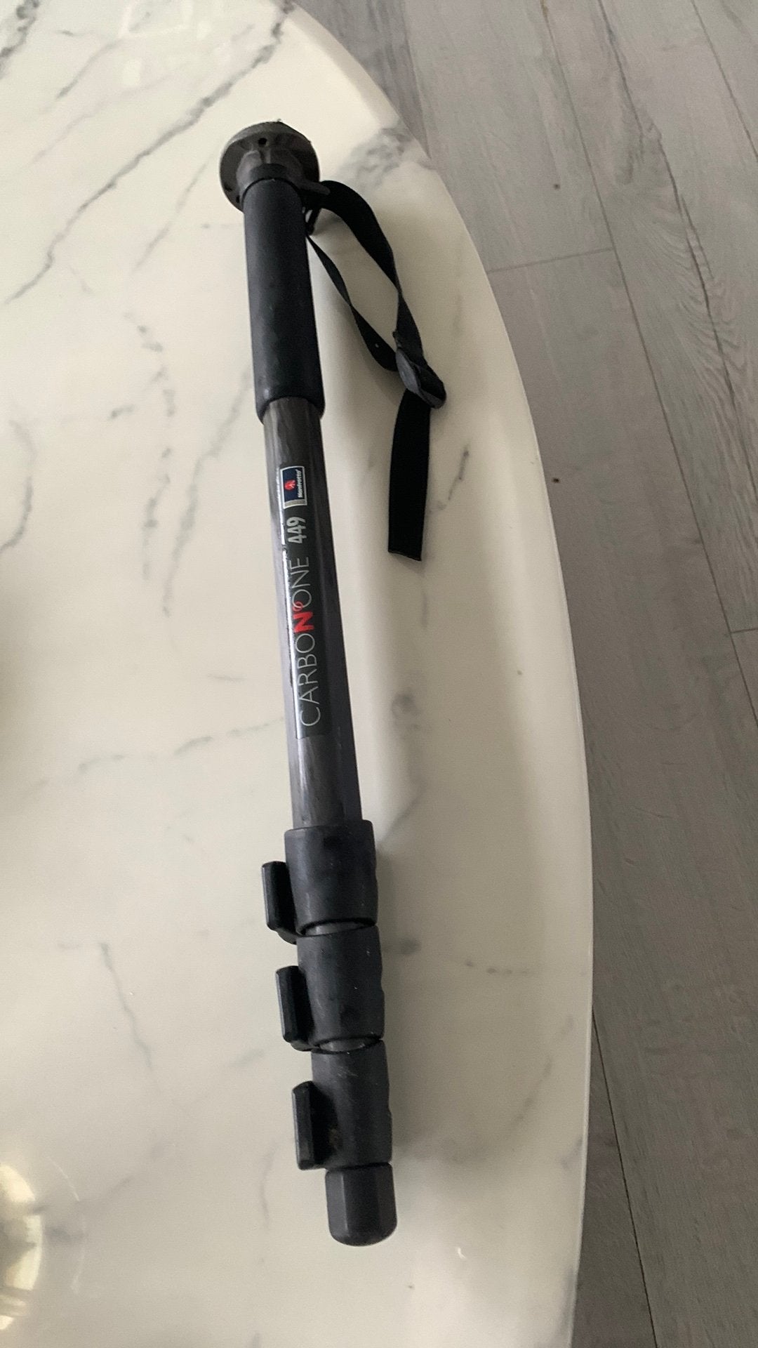 Manfrotto Carbon One 449, Audio, Tv en Foto, Ophalen of Verzenden, Zo goed als nieuw, Driepoot