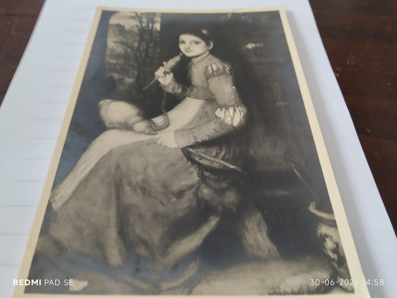 Kunst Ansichtkaart Mathijs Maris 'Doornroosje', Ophalen of Verzenden, Voor 1920, Ongelopen