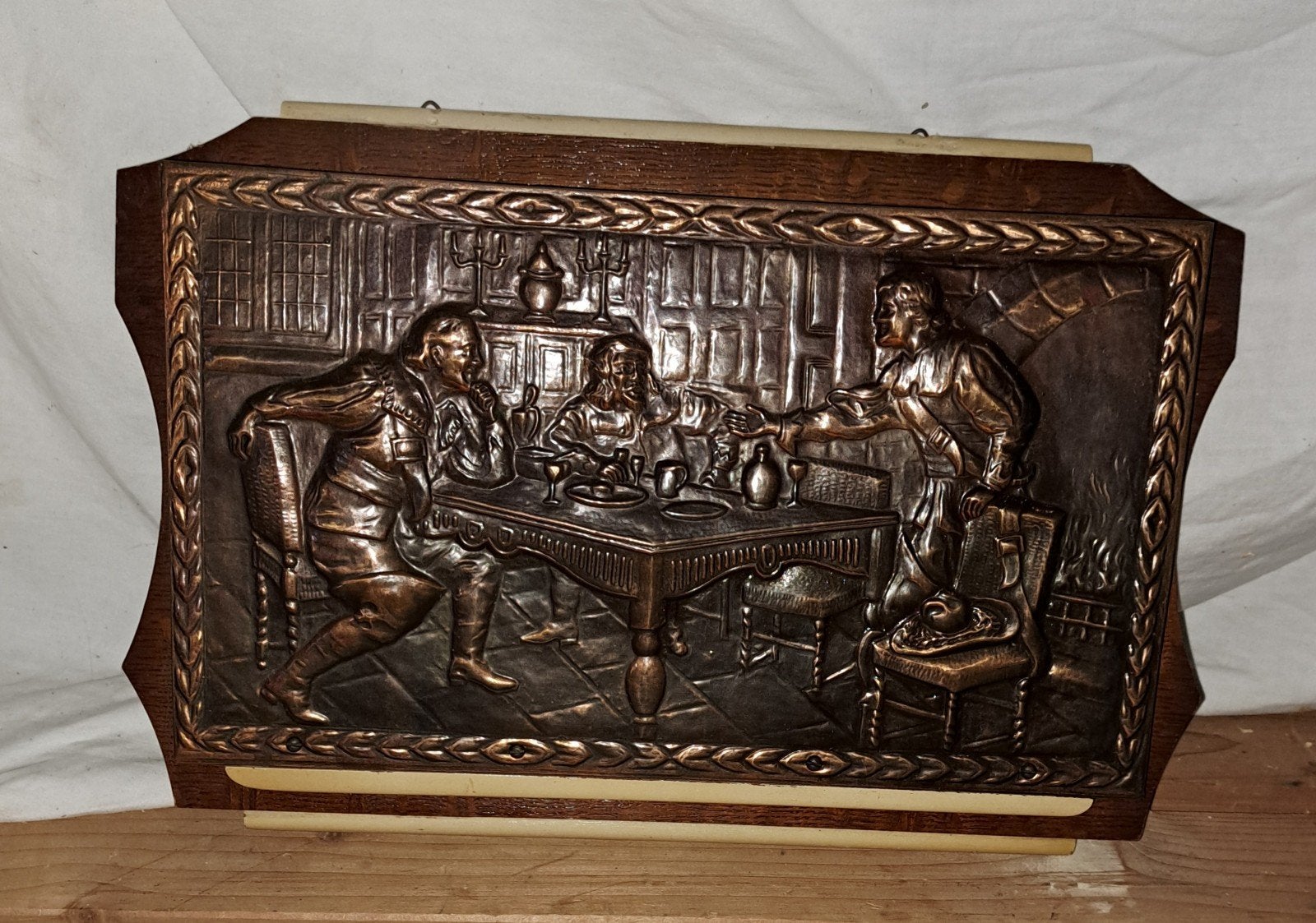 dagbladhouder oude koperen Dagbladhouder decoratie, Verzenden