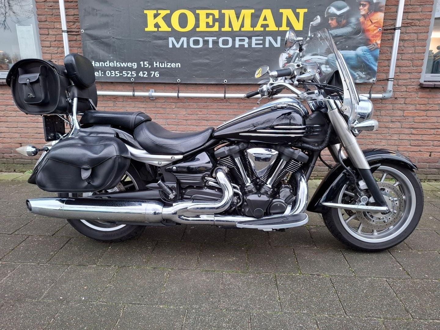 YAMAHA XV 1900 A MIDNIGHT STAR (bj 2007) XV1900 compleet, Motoren, 2 cilinders, Onbekend, Meer dan 35 kW, YAMAHA