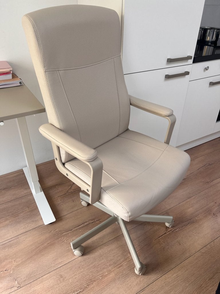 Office Chair IKEA MILLBERGET, Huis en Inrichting, Bureaustoelen, Ophalen, Beige, Zo goed als nieuw, Bureaustoel