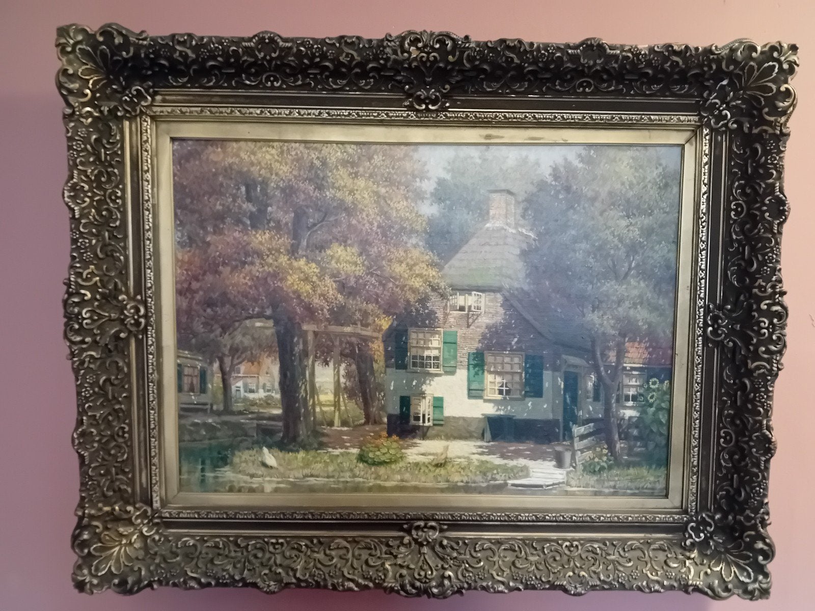 Schilderij van Hendrik W. Veenendaal., Antiek en Kunst, Ophalen