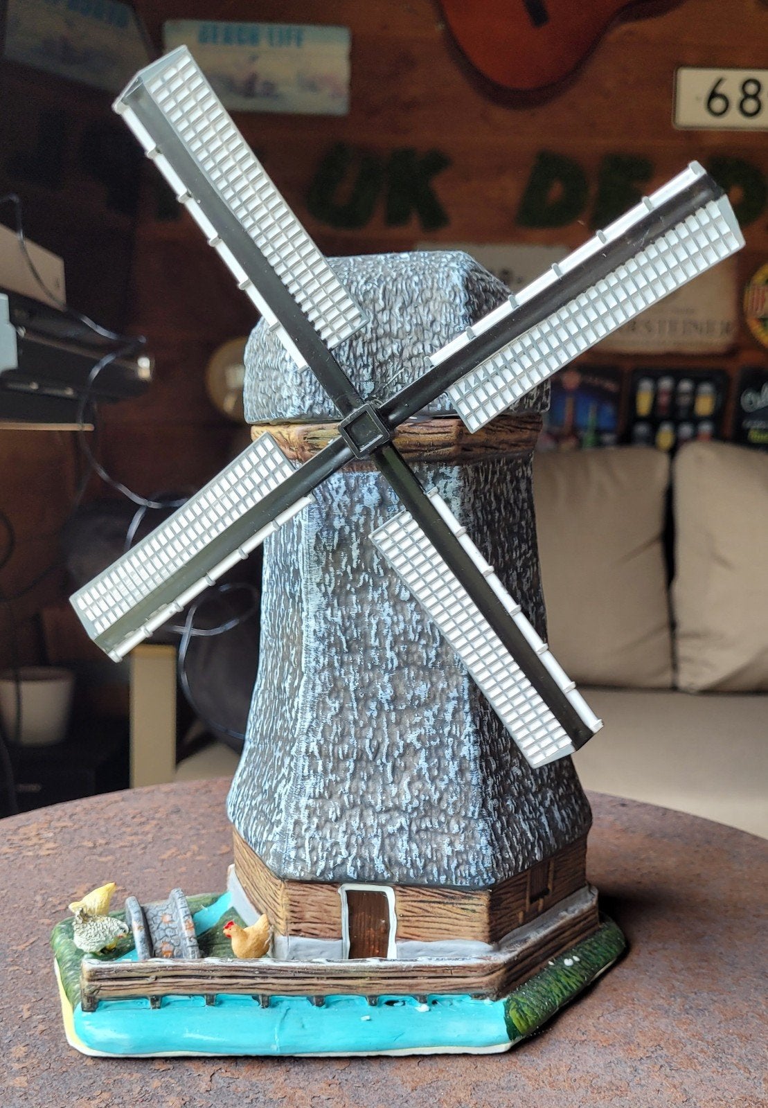 Luville Molen met draaiende wieken, Ophalen, Gebruikt
