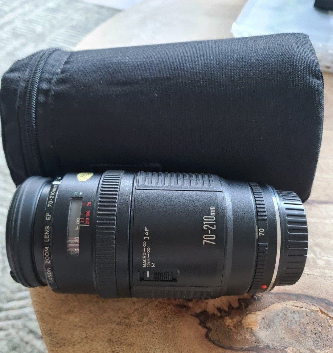 Canon Zoom Lens EF 70-210mm f/4 - Telelens, Audio, Tv en Foto, Fotografie | Lenzen en Objectieven, Autofocus, Gebruikt, Canon