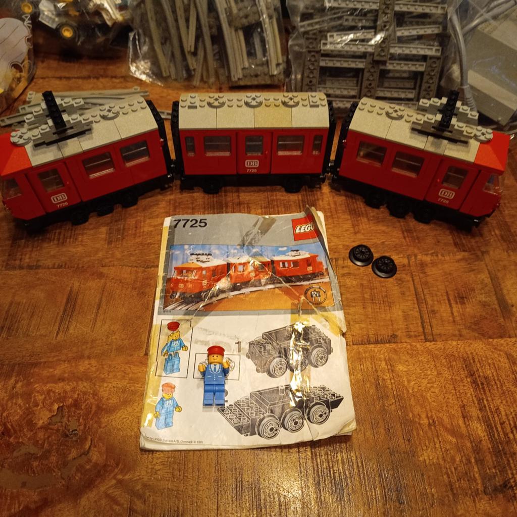 Lego Trein Set 7725 met Rails en Instructies, Kinderen en Baby's, Speelgoed | Duplo en Lego, Gebruikt, Overige thema's, Lego, Compleet
