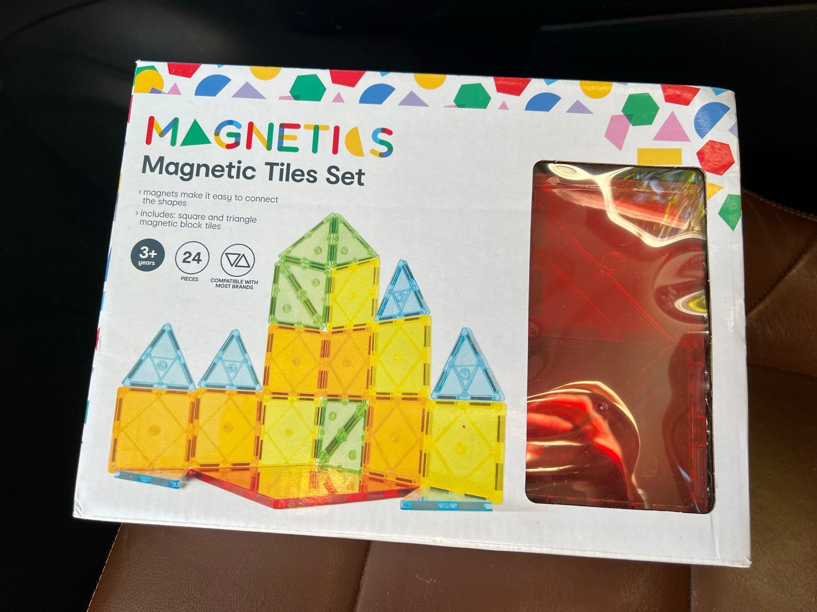 Magnetics Magnetic Tiles Set - 24 Stuks, Ophalen of Verzenden, Nieuw, Overige merken