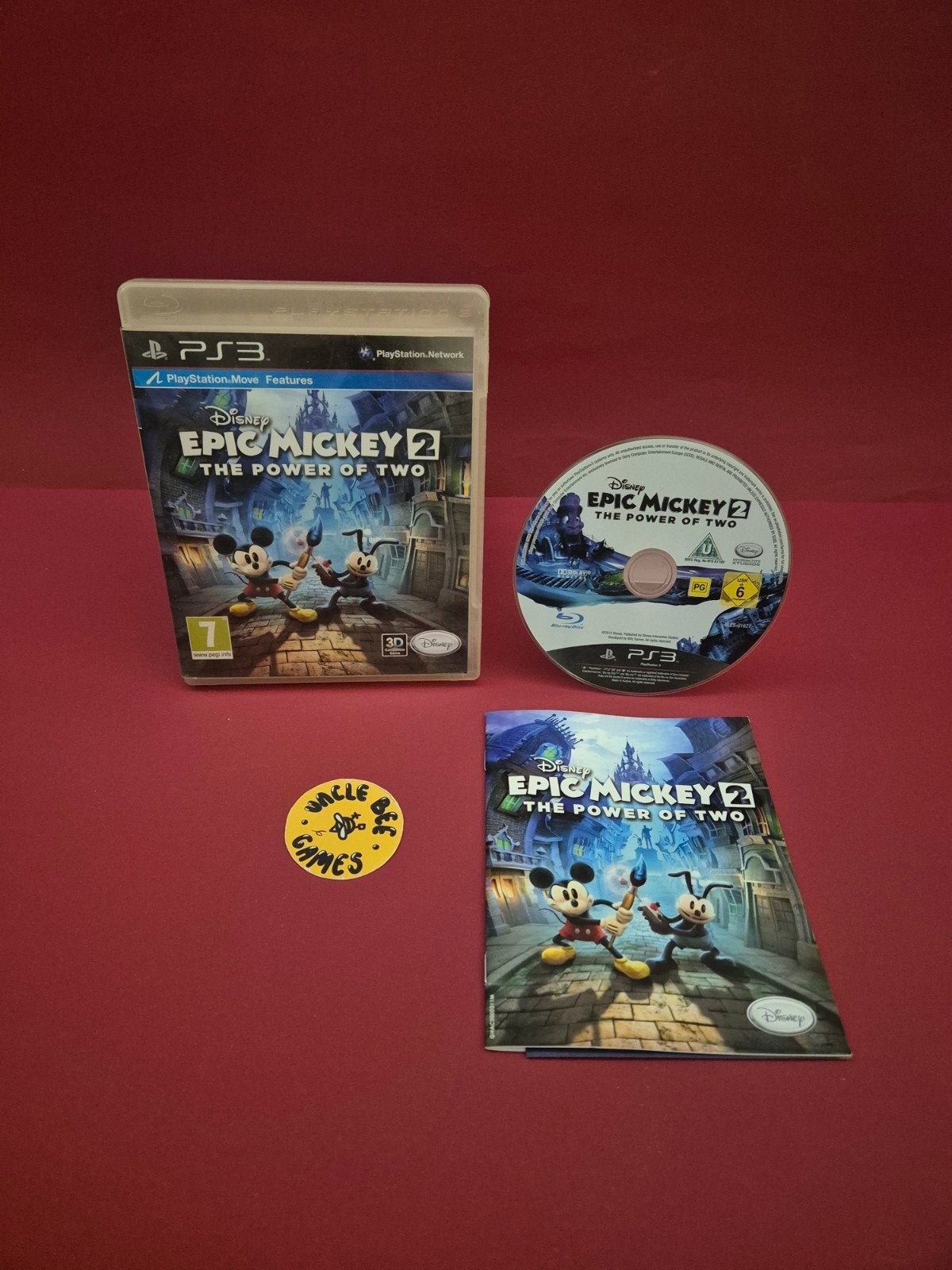 Disney Epic Mickey 2 The Power of Two, Verzenden, 2 spelers, Eén computer, Zo goed als nieuw