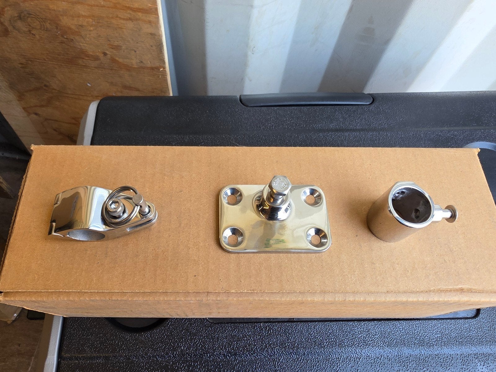 Partij rvs buis / bimini accessoires, Ophalen, Overige typen