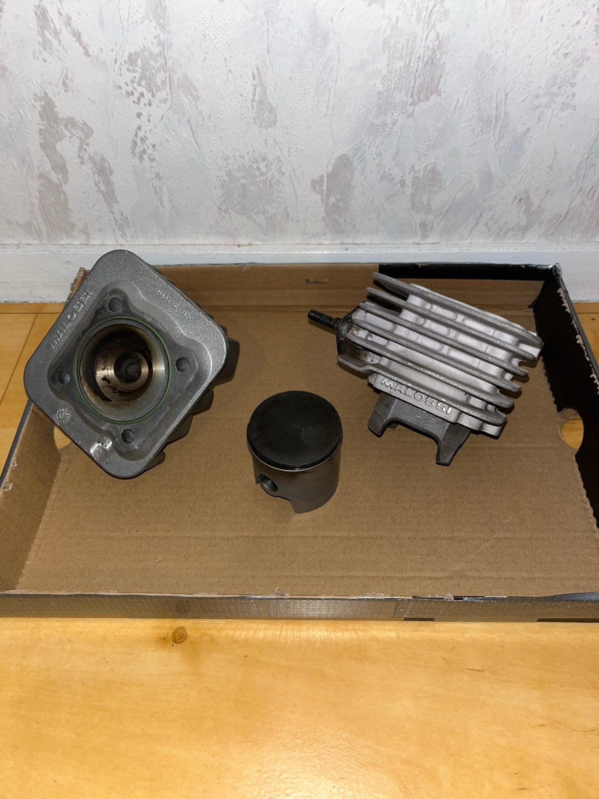 Malossi MHR 70cc cilinder piaggio, Ophalen of Verzenden, Gebruikt, Cilinder, Piaggio