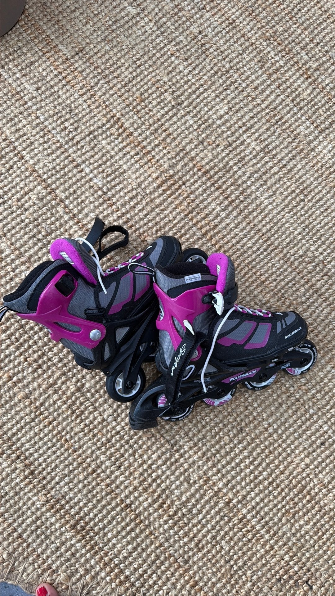 Meisjes inline skates maat 33-36,5, Ophalen of Verzenden, Verstelbaar, Zo goed als nieuw