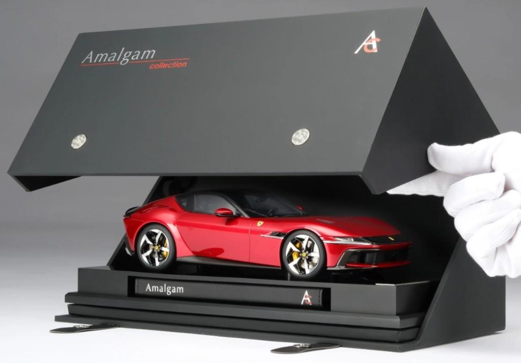 Ferrari 12 Cilindri Rood 1:18 Amalgam PRE-ORDER, Hobby en Vrije tijd, Modelauto's | 1:18, Ophalen of Verzenden, Nieuw, Auto, Overige merken