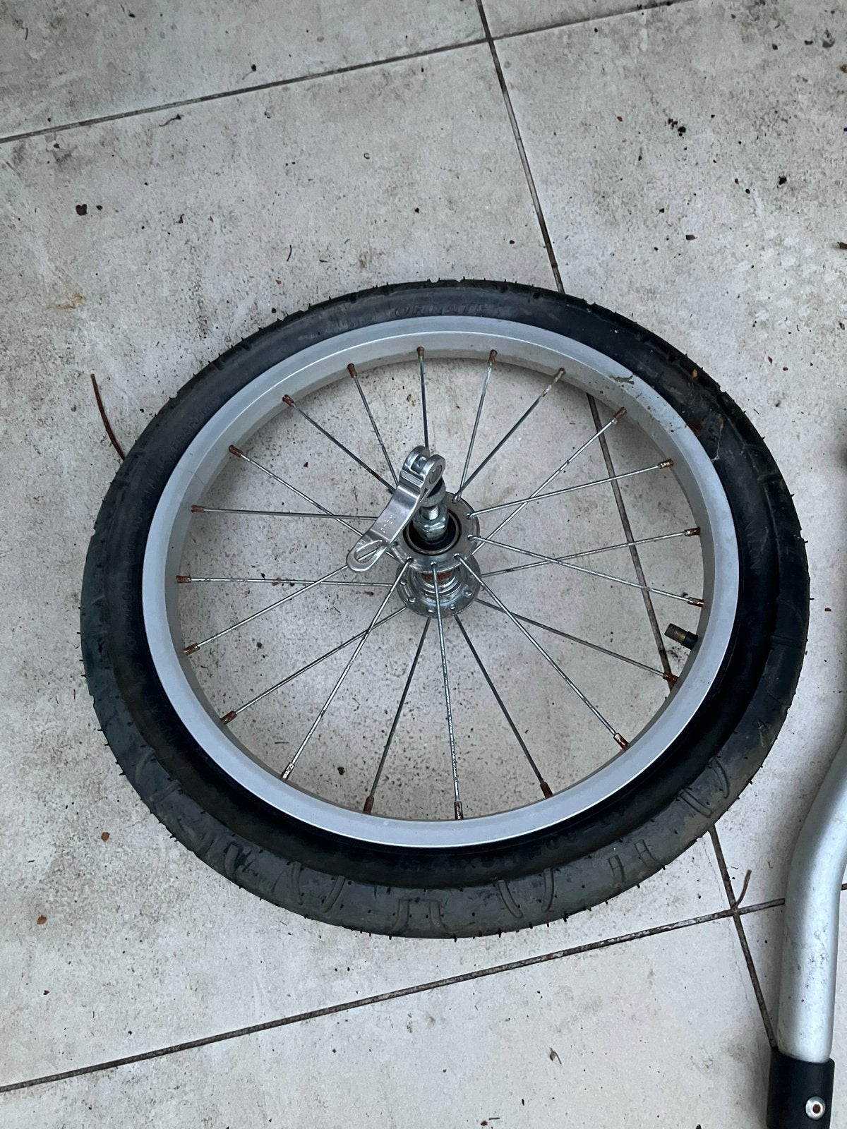 Croozer Jogger Wiel Set - Voor Kinderkar, Ophalen of Verzenden, Gebruikt, Overige merken
