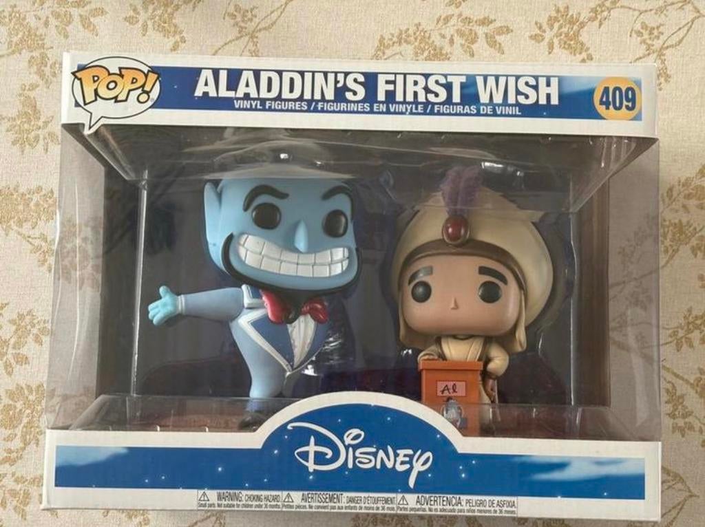 Funko pop aladdin, Ophalen of Verzenden, Overige figuren, Zo goed als nieuw, Beeldje of Figuurtje