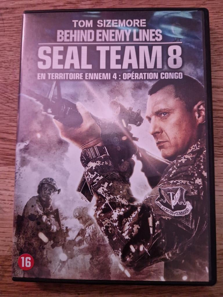 Behind enemy lines seal team 8, Cd's en Dvd's, Dvd's | Actie, Alle leeftijden, Ophalen of Verzenden, Zo goed als nieuw