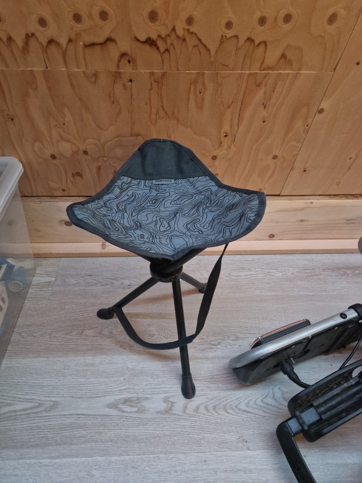Quechua opvouwbaar krukje, Caravans en Kamperen, Ophalen, Gebruikt, Campingstoel