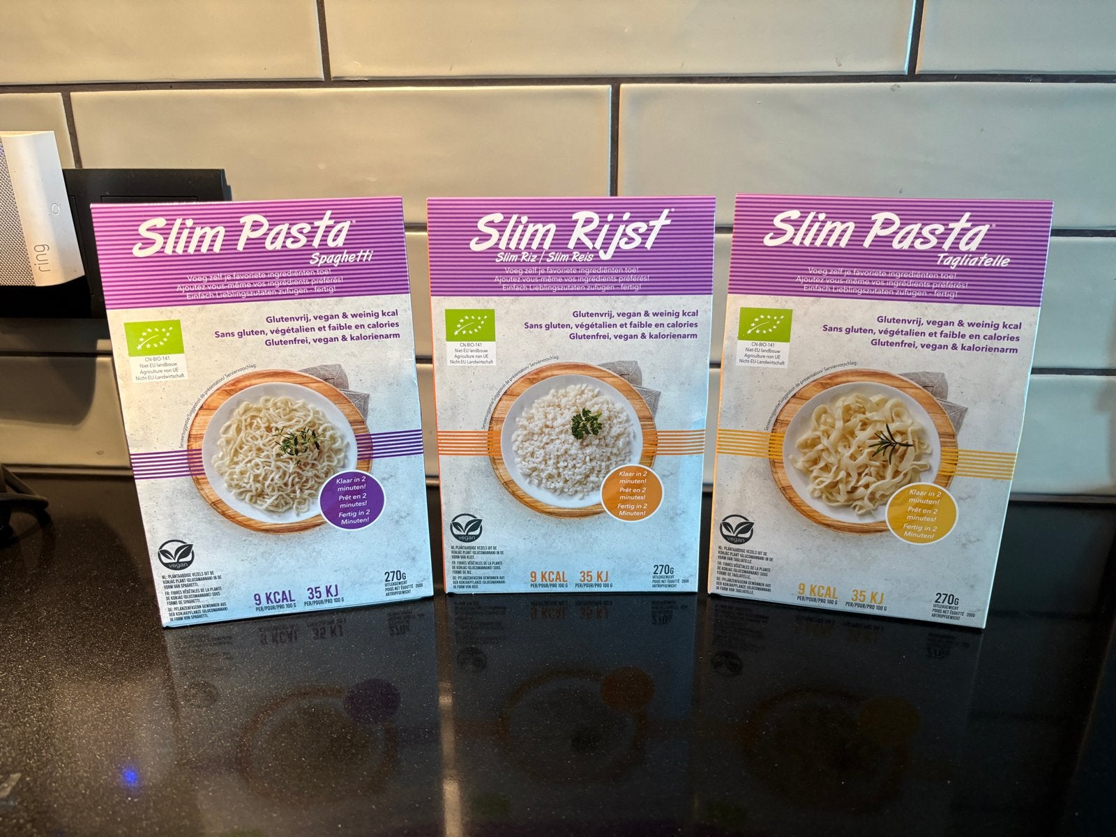 Koolhydraatarme pasta’s. Kant-en-klaar., ES, Overige typen, Nieuw, Ophalen of Verzenden