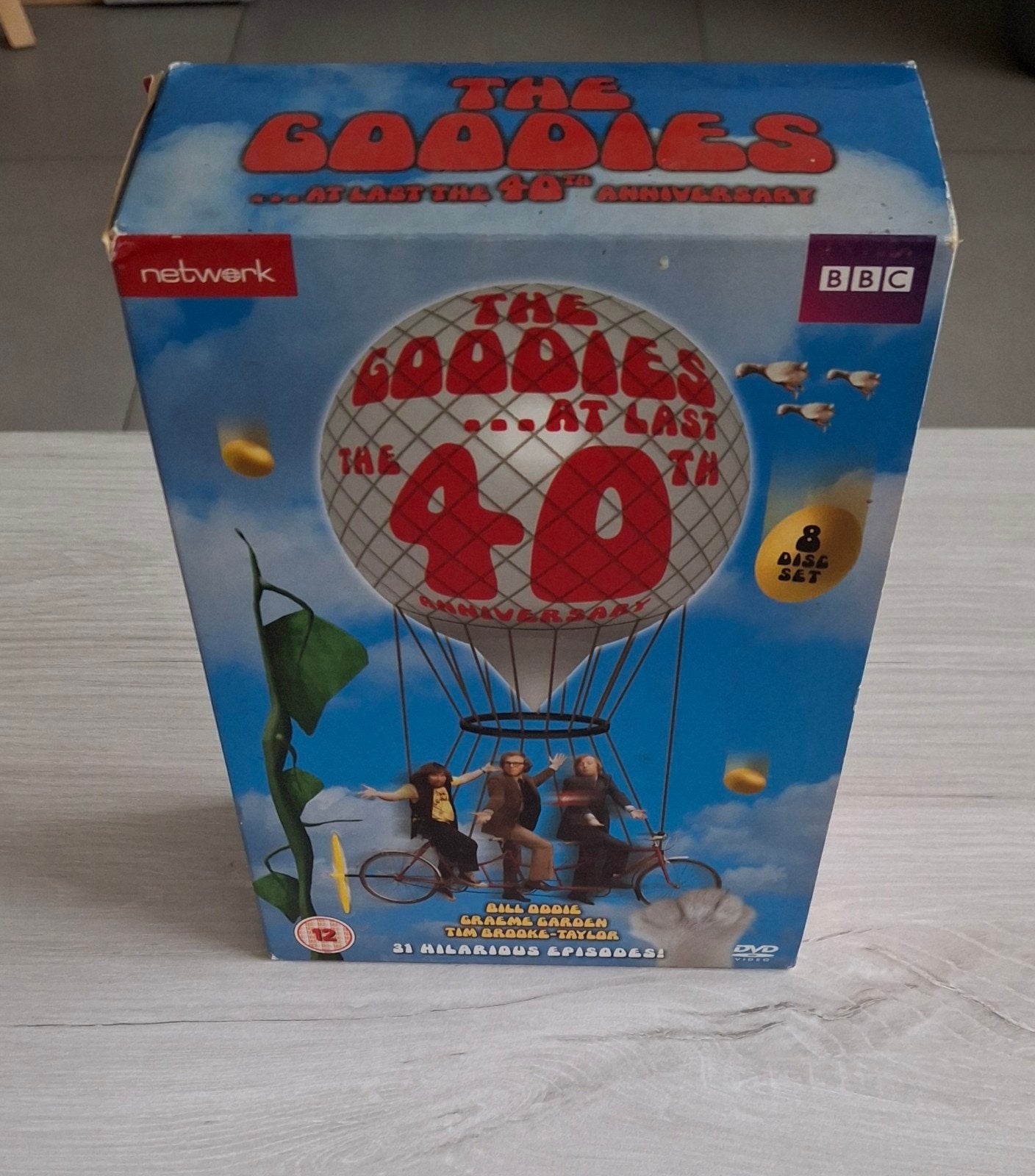complete boxset the goodies nederlandse ondertiteling, Cd's en Dvd's, Vanaf 16 jaar, Ophalen of Verzenden, Zo goed als nieuw
