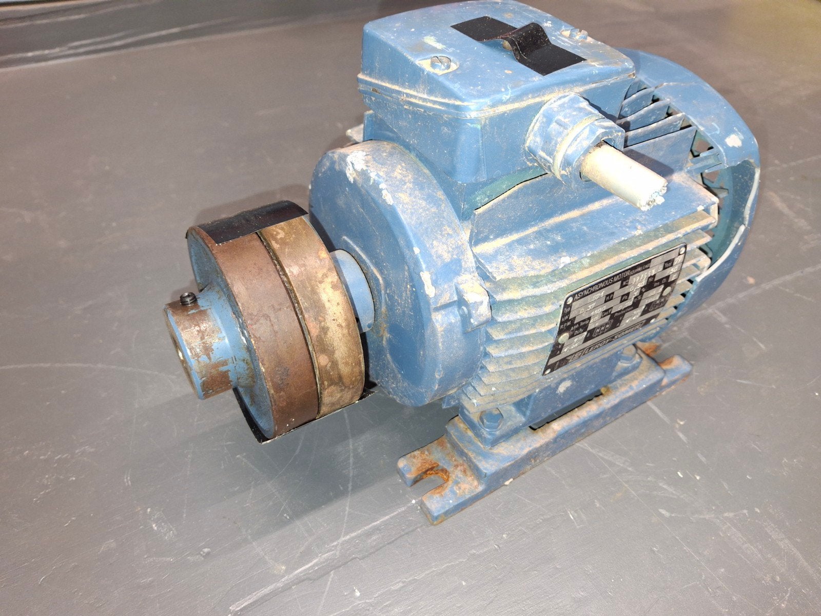 Elektromotor 3 fasen. 370 watt., Doe-het-zelf en Verbouw, Motoren, Ophalen of Verzenden, Elektromotor