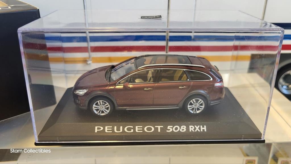 Norev Peugeot 508 RXH Brown Metallic, Auto, Norev, Ophalen of Verzenden, Zo goed als nieuw