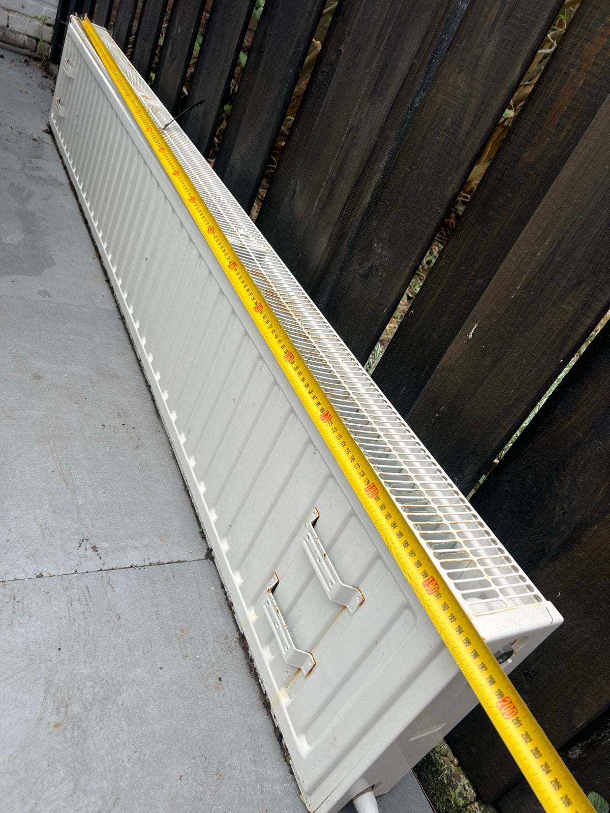 Radson radiator 200cm x 50cm, Doe-het-zelf en Verbouw, Verwarming en Radiatoren, Ophalen, 30 tot 80 cm, Gebruikt, Radiator