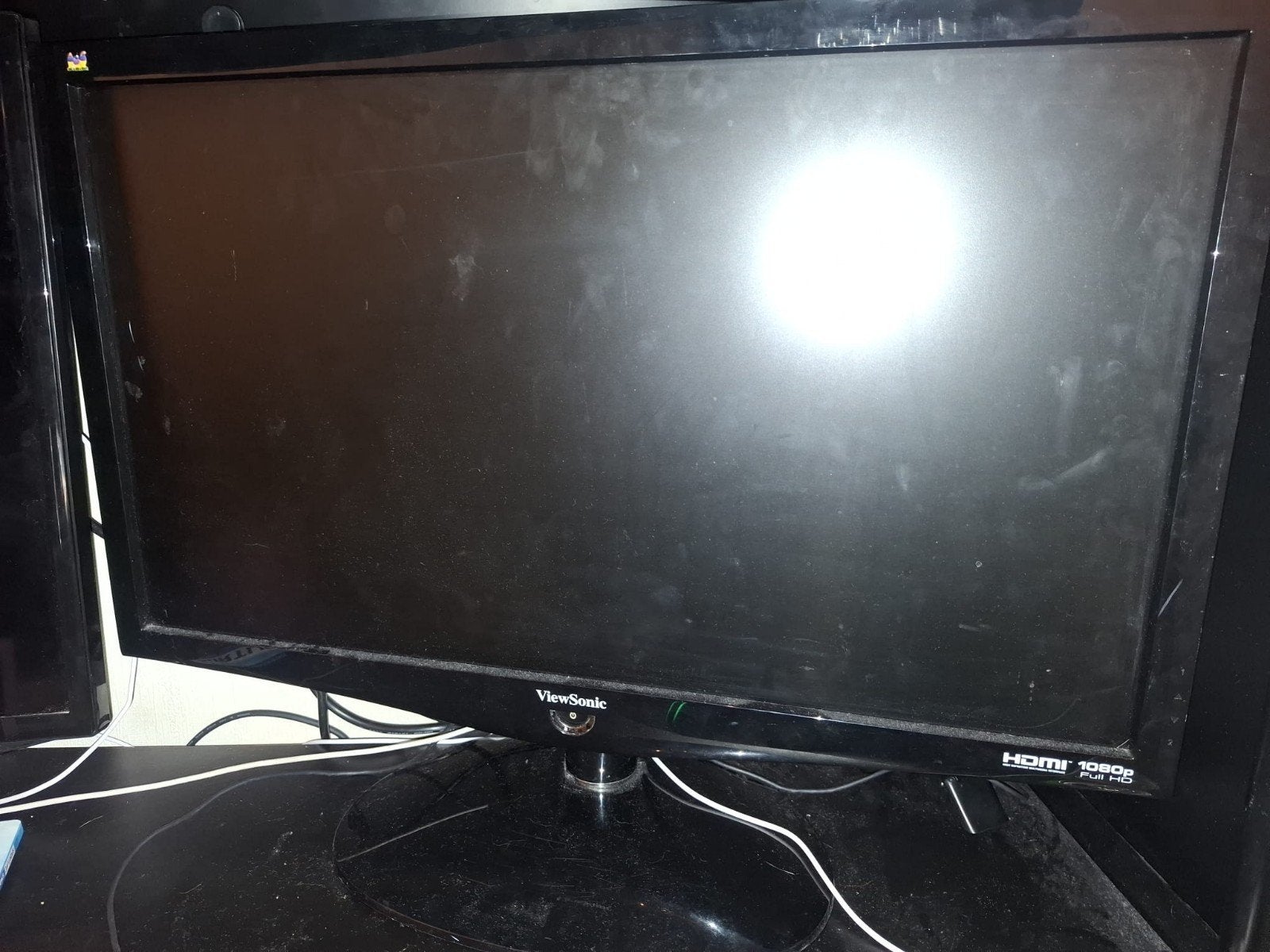 ViewSonic Monitor 1080p Full HD, Ophalen, ViewSonic, 60 Hz of minder, Gebruikt