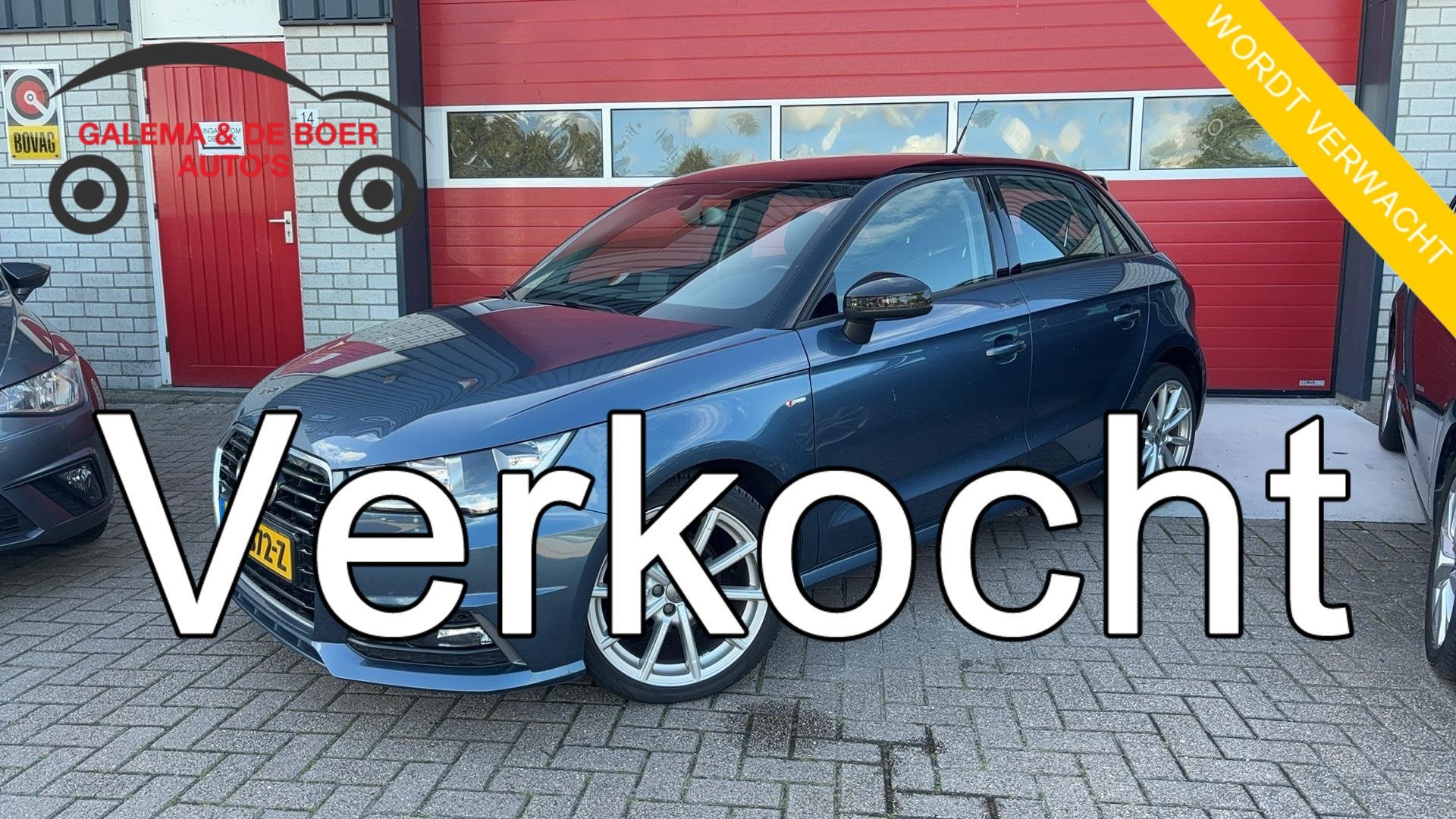 Audi A1 Sportback 1.0 TFSI Adrenalin S-LINE / NAVI / AIRCO /, Auto's, Voorwielaandrijving, Stof, 95 pk, Blauw