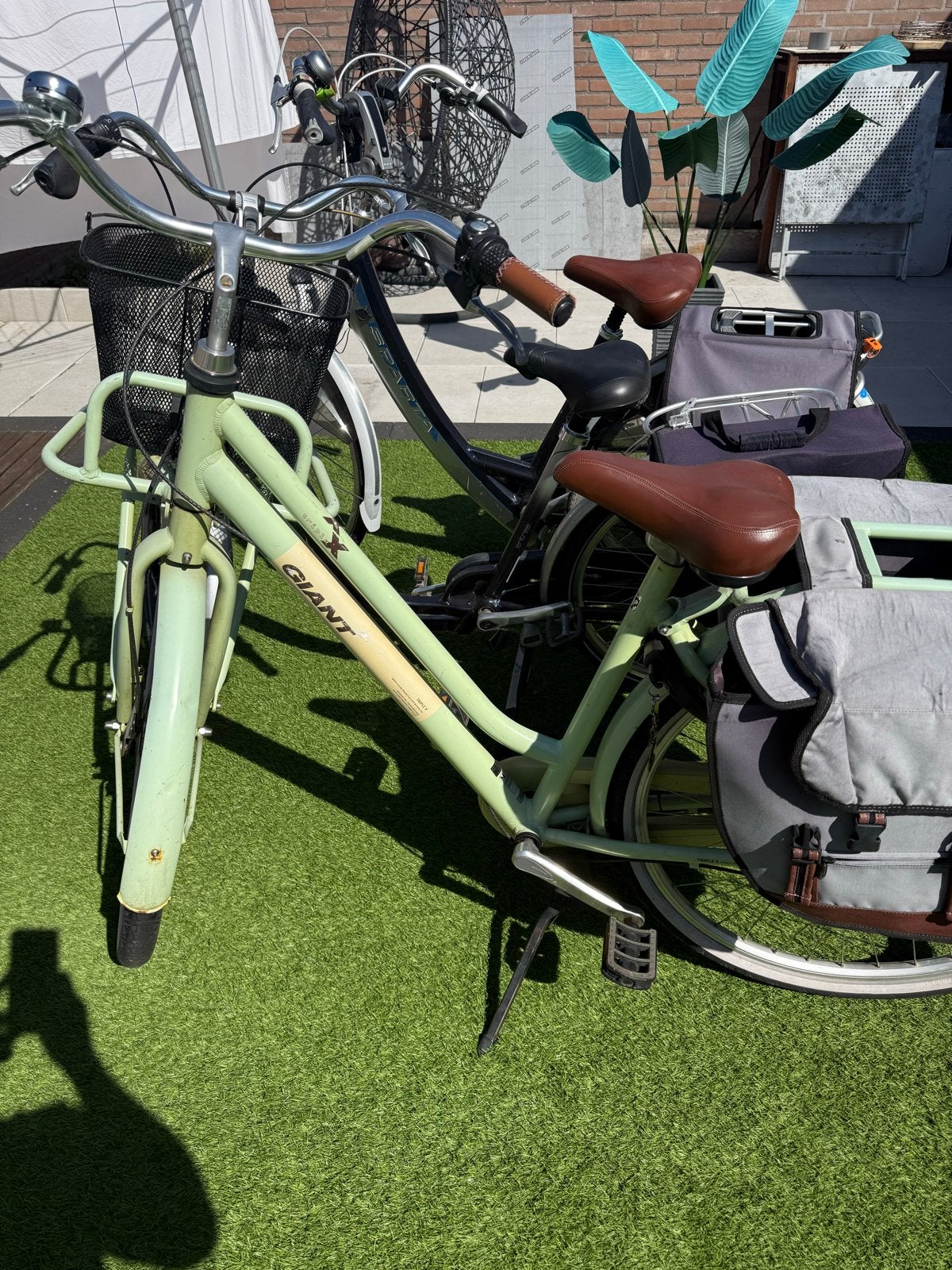 Fietsen - dames, Fietsen en Brommers, Ophalen, Gebruikt, Velgrem, Versnellingen