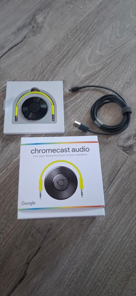Google chromecast audio, Audio, Tv en Foto, Mediaspelers, Zo goed als nieuw, Zonder harde schijf, USB 2.0, Ophalen of Verzenden