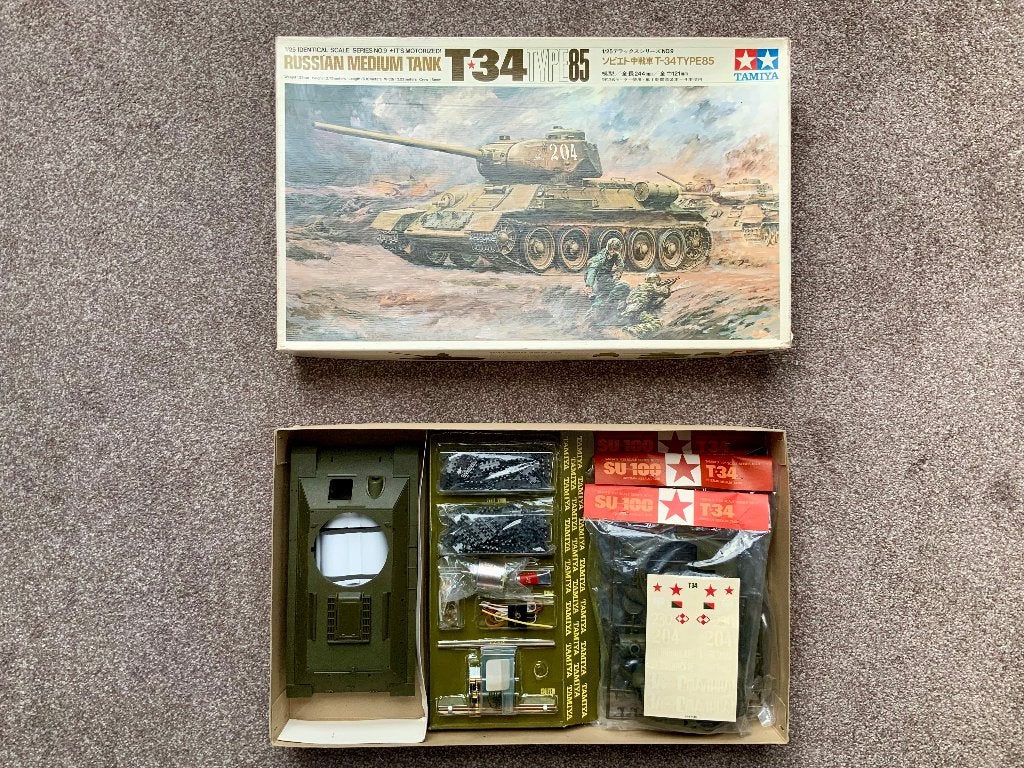 Modelbouw tank, Tank, Groter dan 1:32, Ophalen of Verzenden, Zo goed als nieuw
