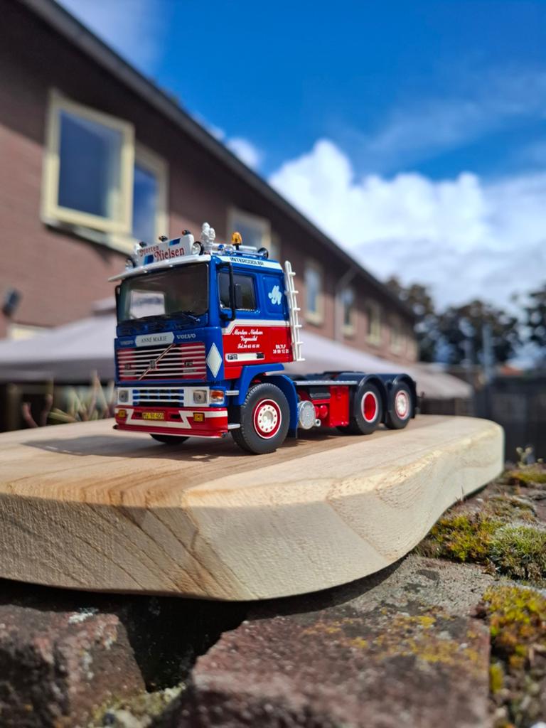 Volvo F16 vrachtwagenmodel - Preben Nielsen, Ophalen of Verzenden, Zo goed als nieuw, Bus of Vrachtwagen, Tekno