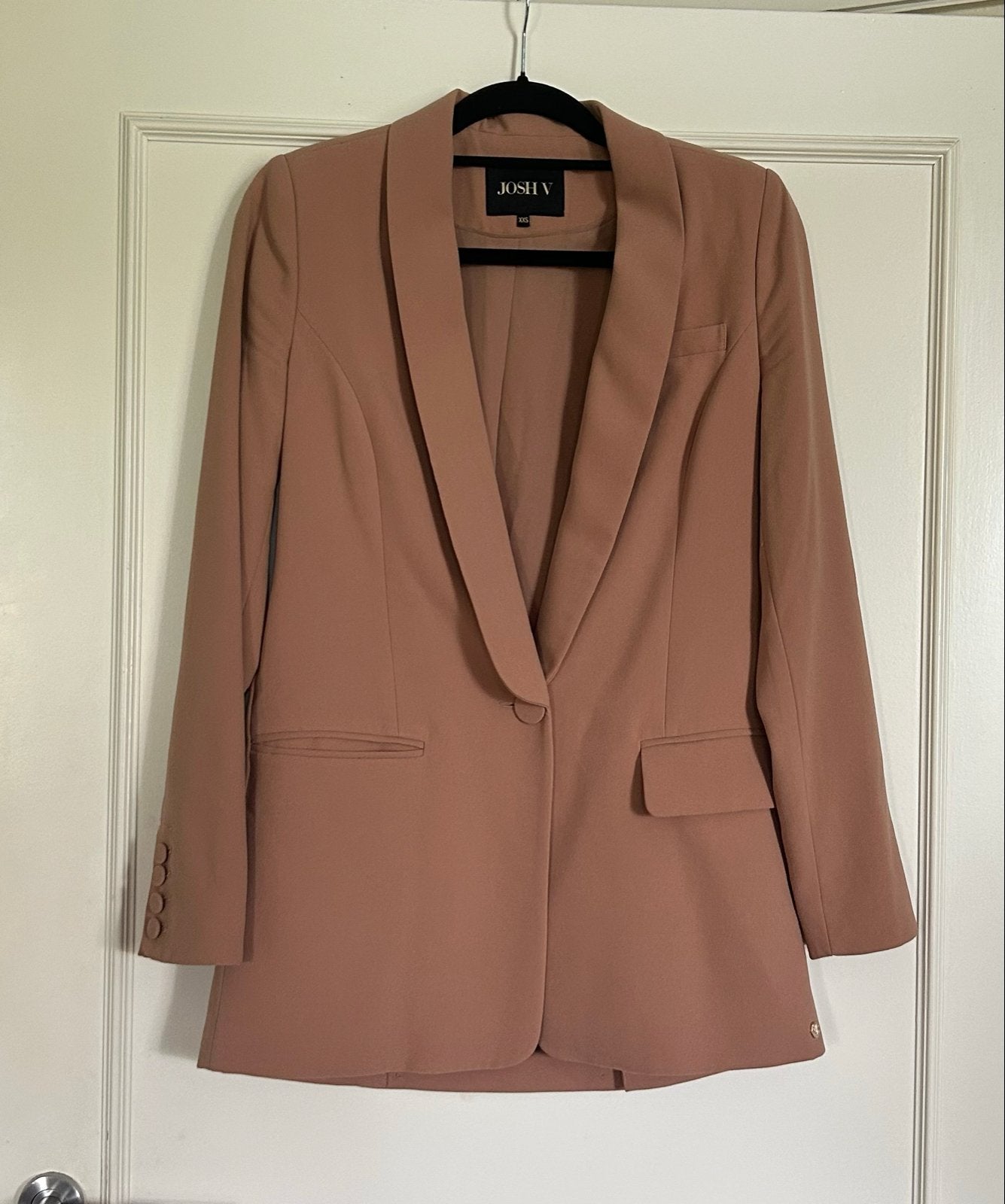 Josh V Bruine Blazer Maat 2XS, Bruin, Verzenden, Zo goed als nieuw, Jasje