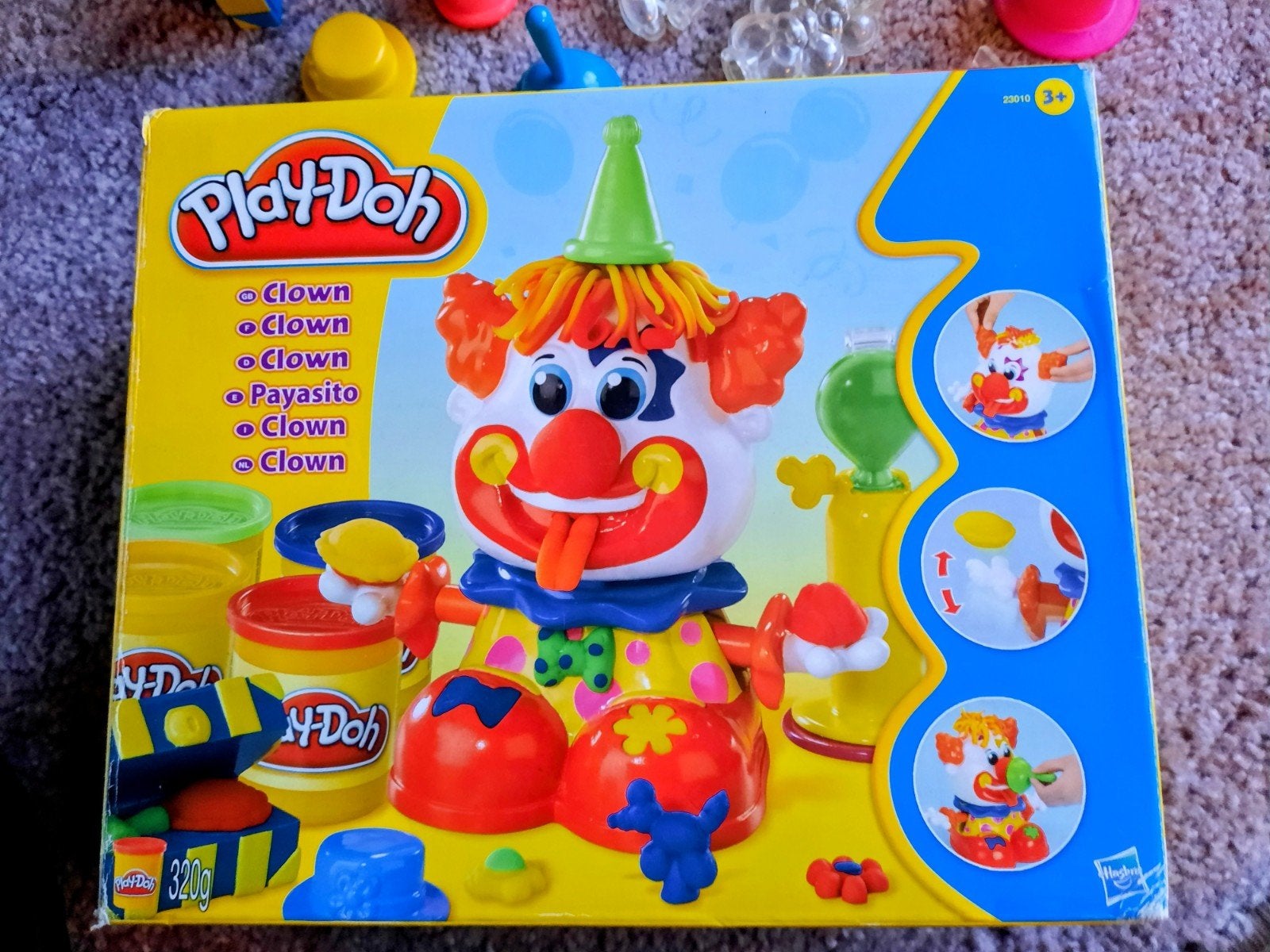 Play-Doh Clown Speelset met Accessoires, Ophalen of Verzenden, Gebruikt, Jongen of Meisje
