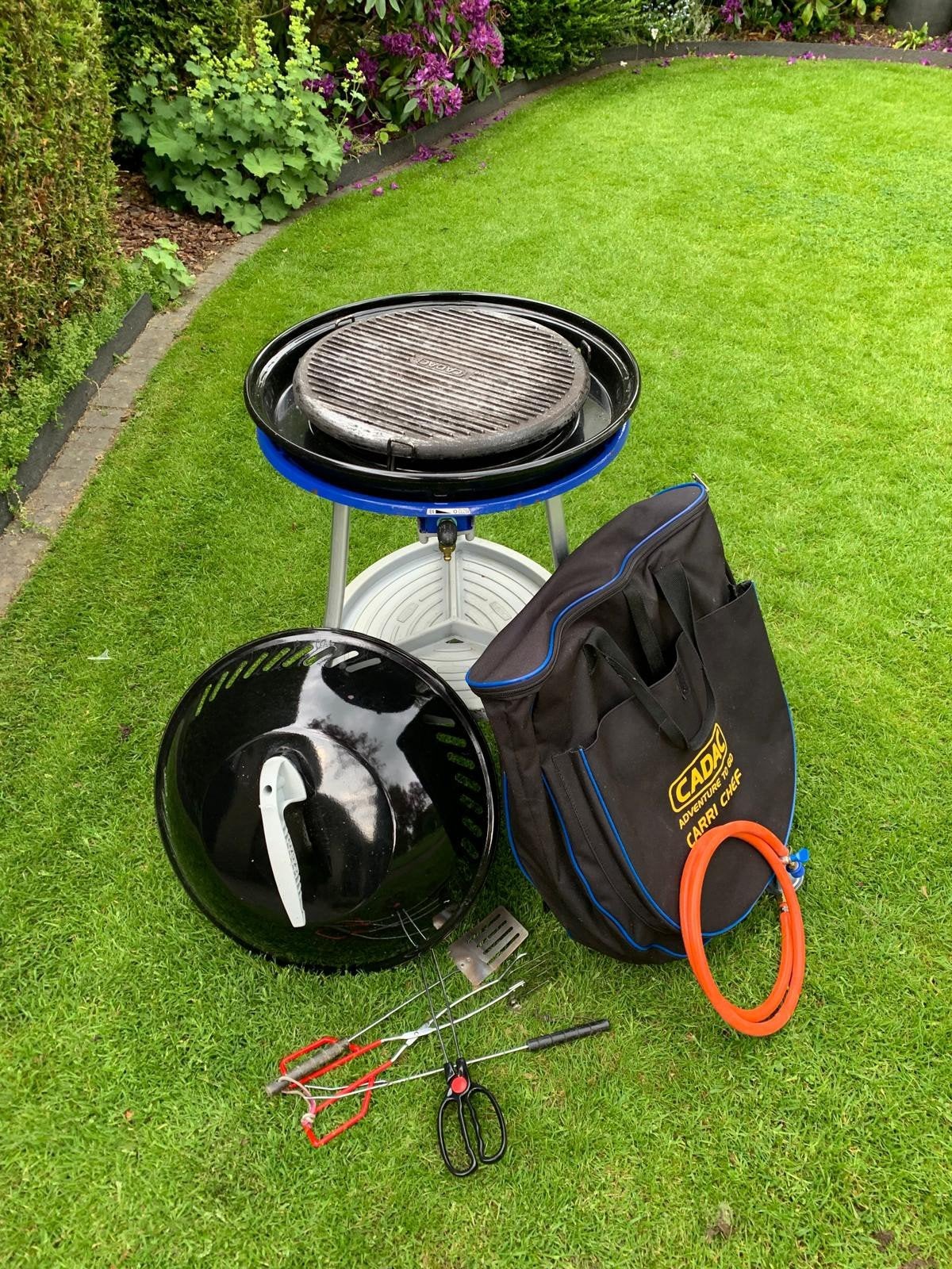 Skottelbraai cadac, Ophalen, Gebruikt, Cadac