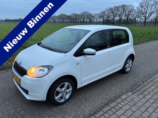 Skoda Citigo 1.0 Greentech Style 2016 Airco 49288 km !, Auto's, Voorwielaandrijving, Gebruikt, Euro 6, 60 pk